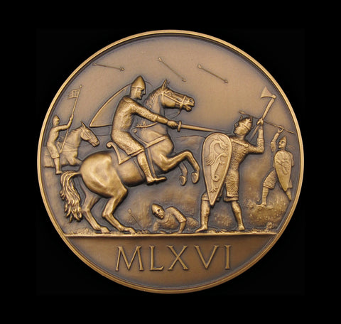 1966 Battle of Hastings 900th Anniversary 58mm Medal - By Pinches