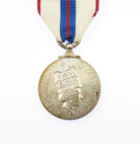1977 Elizabeth II Official Silver Jubilee Medal On Ribbon - Cased