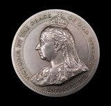 1898 Department Of Art & Science Queens Silver Medal - Cased