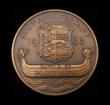 1966 Battle of Hastings 900th Anniversary 58mm Medal - By Pinches