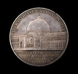 1862 International Exhibition 41mm Silver Medal - By Wiener