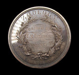 1897-1898 Edinburgh School Of Medicine 49mm Silver Medal - By Kirkwood