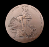 1925 British Empire Exhibition 51mm Bronze Medal - By Mackennal