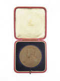 1911 George V Bronze Coronation 51mm Medal - Cased