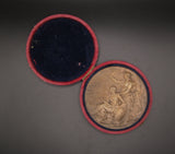 France 1889 Port Of Calais 72mm Medal - By Bottee