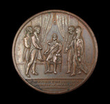 1834 Abolition Of Slavery 41mm Bronze Medal - By Halliday