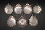 1874-1889 Set Of 7 x Hamilton Academy Silver Award Medals