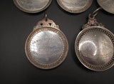 1874-1889 Set Of 7 x Hamilton Academy Silver Award Medals