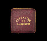 1911 George V Coronation Exhibition Shepherds Bush 51mm Medal - By Vaughton