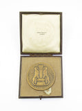 1958 Royal Institute Of British Architects 63mm Medal - Cased