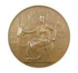 1893 Christian IX & Louise Visit To London 75mm Medal - By Bowcher