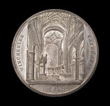 c.1850 Winchester Cathedral 50mm Medal - By Bennett
