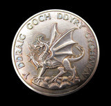 1969 Investiture Of Charles Prince Of Wales 45mm Silver Medal