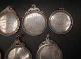 1874-1889 Set Of 7 x Hamilton Academy Silver Award Medals