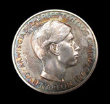 1969 Investiture Of Charles Prince Of Wales 45mm Silver Medal