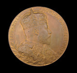 1902 Edward VII Coronation 55mm Bronze Medal - With Envelope
