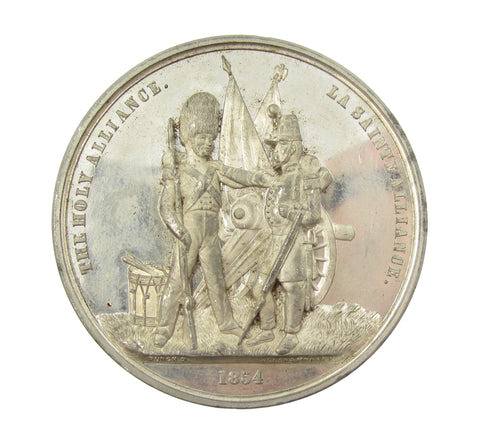 1854 Crimean War Holy Alliance 45mm Medal - By Allen & Moore