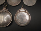 1874-1889 Set Of 7 x Hamilton Academy Silver Award Medals