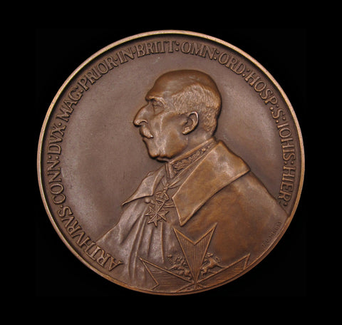 1926 Arthur Duke Of Connaught Order Of St John 70mm Medal