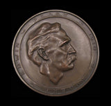 1910 Royal Geographical Society Robert Edwin Peary 70mm Medal