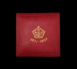 1897 Victoria Diamond Jubilee 56mm Silver Medal - Cased