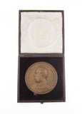 1874 Russian Emperor Alexander II Visit To London 77mm Medal - By Wiener