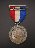 1902 Edward VII Coronation Winsford 39mm Silver Medal - Cased