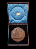 1880 Glasgow Philosophical Society 64mm Award Medal - By Cunninghame