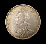 Victoria 1887 7 Coin Cased Specimen Set - Crown to Threepence
