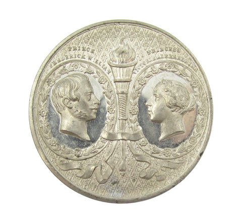 1858 Marriage Of Victoria & Frederick 42mm WM Medal