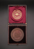 1887 Jubilee Leyland Library & Museum 52mm Bronze & WM Medals