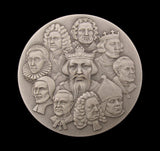 1965 Westminster Abbey Anniversary 57mm Silver Medal - Cased