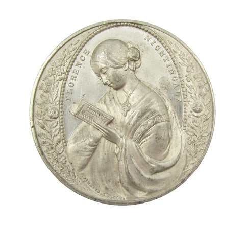 1855 Florence Nightingale Tribute 42mm Medal - By Pinches