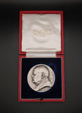 1965 Death Of Winston Churchill 50mm Silver Medal - By Lowental