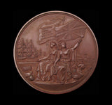1862 International Exhibition London 42mm Bronze Medal - By Pinches