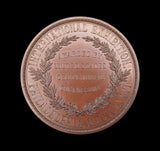 USA 1876 Philadelphia International Exhibition 76mm Medal - Cased