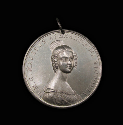 1838 Queen Victoria Coronation 51mm Medal - By Davis