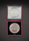 1907 National Union Of Teachers 45mm Silver Medal - By Vaughton