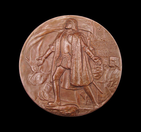 USA 1893 The World's Columbian Exposition Chicago 76mm Medal - Cased