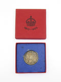 1935 George V Silver Jubilee Royal Mint 32mm Medal - Boxed