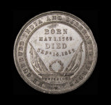 1852 Death Of The Duke Of Wellington 39mm Medal - By Allen & Moore