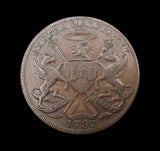 1792 Devonshire Exeter Halfpenny Token - DH2