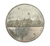 1854 Crystal Palace Sydenham 74mm White Metal Medal - By Ottley