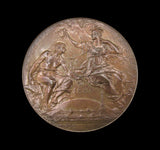 France 1889 Paris Universal Exposition 63mm Medal - With Leather Case