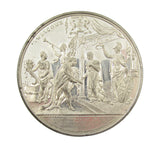 1837 Victoria Visit To The City Of London 61mm Medal - By Barber