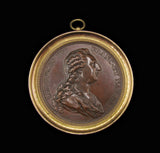 France 1781 Louis XVI & Marie Antoinette 73mm Medal - By Duvivier