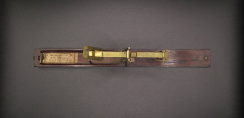 Vintage A. Wilkinson Ormskirk Portable Sovereign Scales