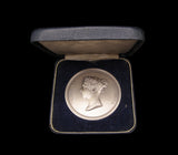1976 Stampex Trophy Contest Award 55mm Medal - Victoria Young Head