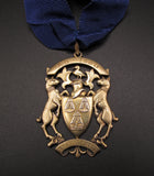 1958 Worshipful Company Of Upholders Silver Masters Badge