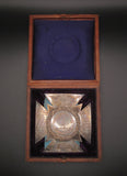 1875 Masonic Silver Grand Master Badge Jewel - No 11 - Cased